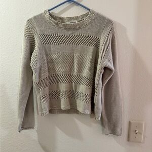 Cozy Cream Knit Sweater